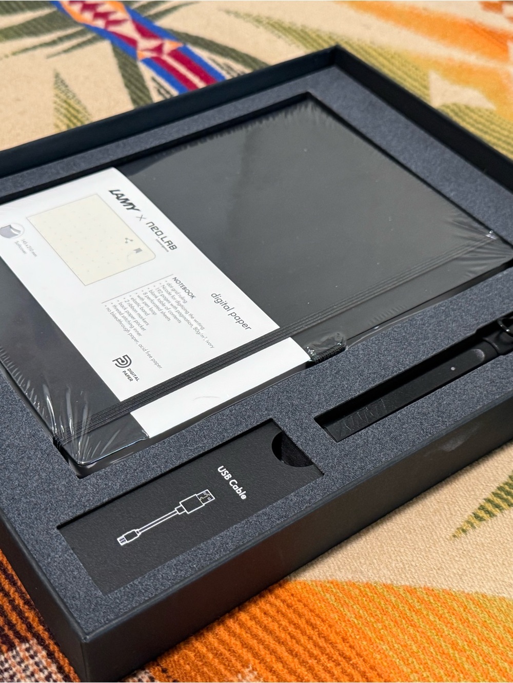 digital paper notebook — Black with LAMY PEN
